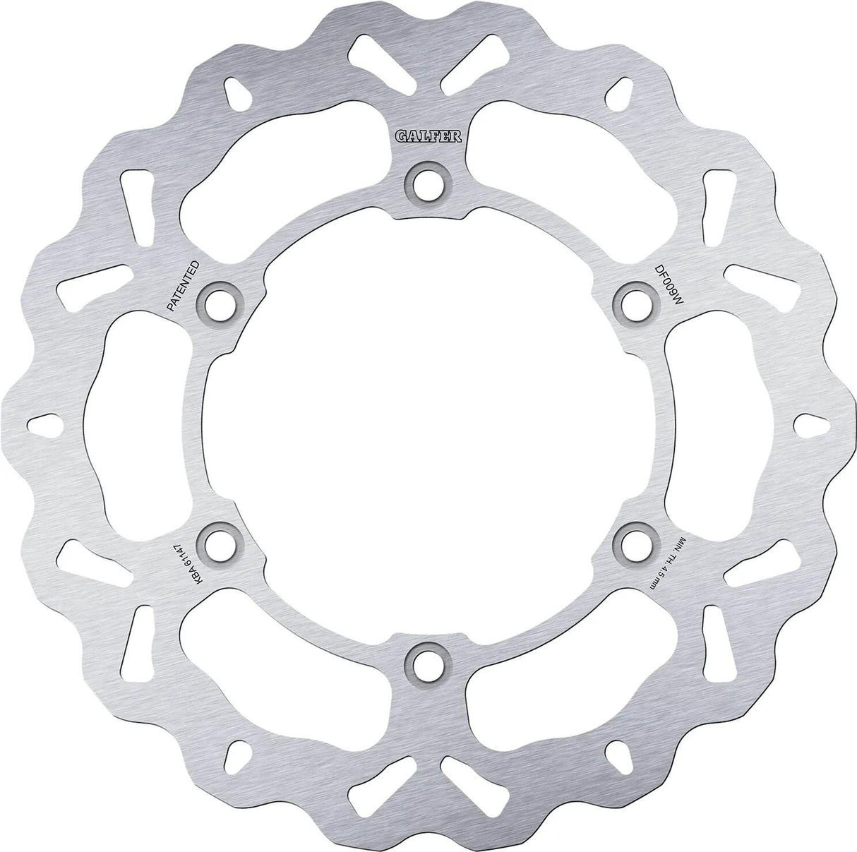 Disque de frein Galfer wave df009 rotor df009 type w rigide