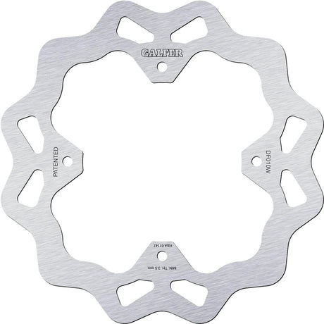 Disque de frein Galfer wave df010 rotor df010 type w rigide