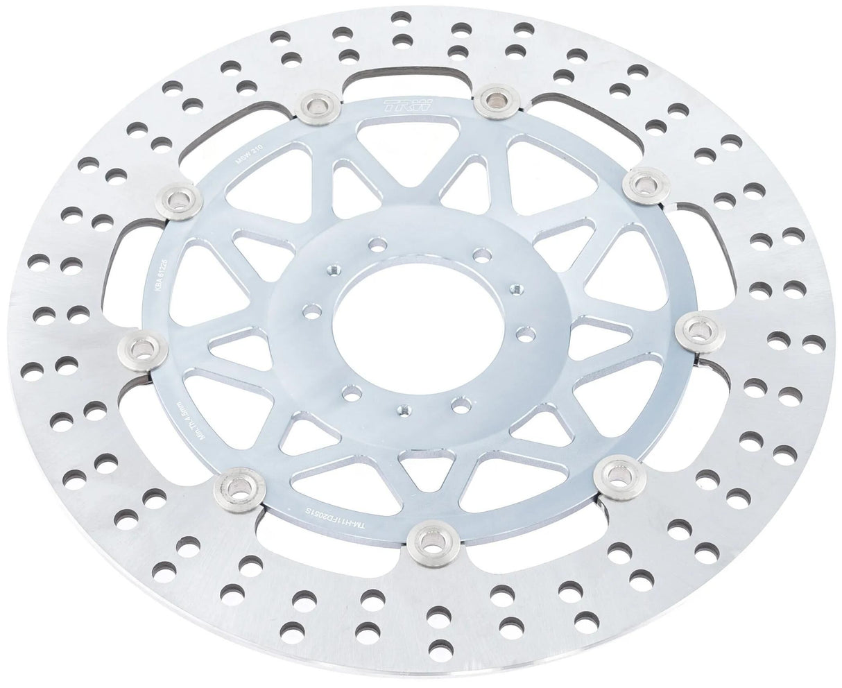 TRW -Disque de frein Lucas MSW210 rotor MSW210 flottant