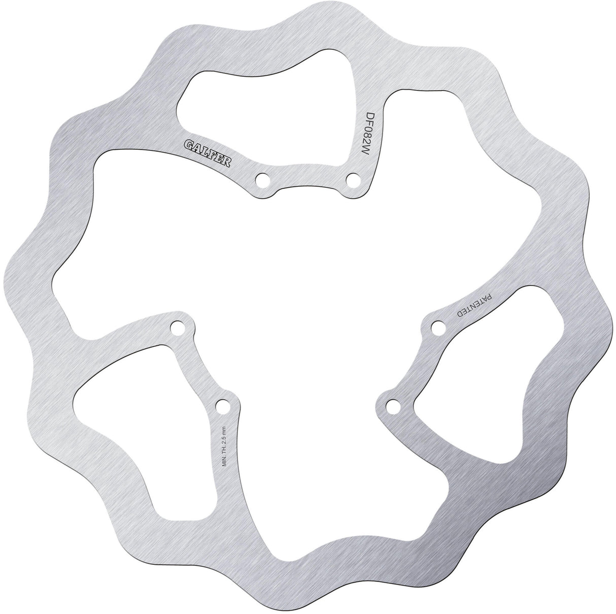 Galfer disque de frein df082 rotor ondulé df082 type w tout-terrain rigide