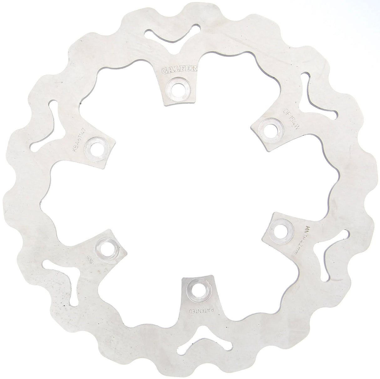 Galfer disque de frein df154 rotor df154 type w rigide