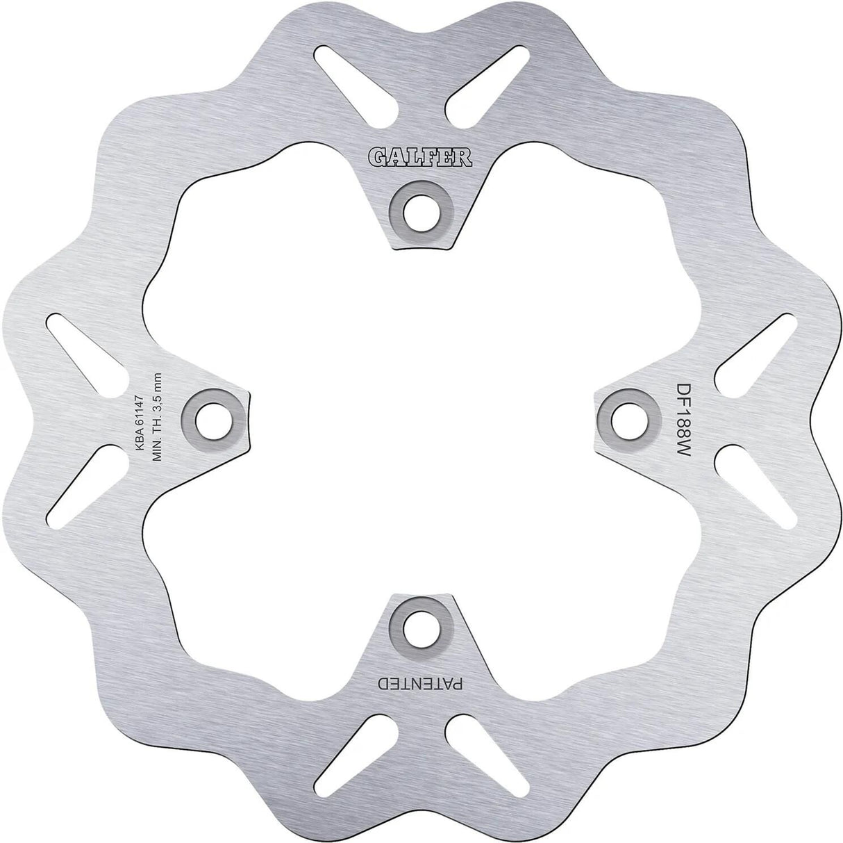 Galfer wave disque de frein df188 rotor df188 typw w rigide