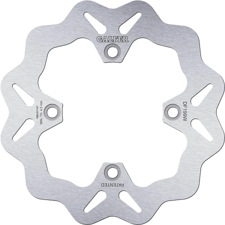 Galfer wave disque de frein df199 rotor df199 type w rigide
