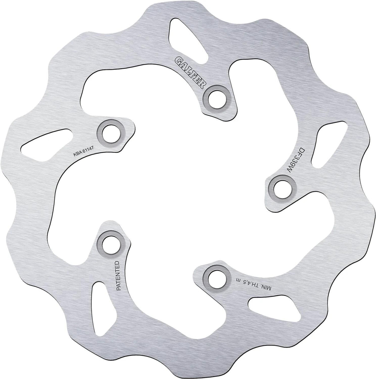 Disque de frein Galfer wave df339 rotor df339 type w rigide