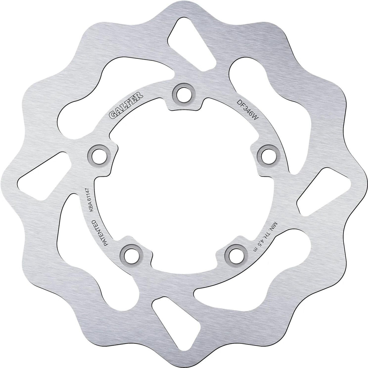 Disque de frein Galfer wave df346 rotor df346 type w rigide