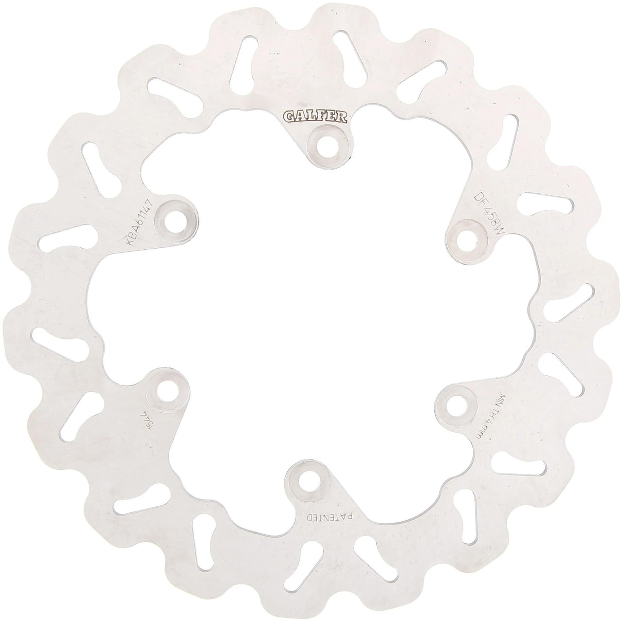 Disque de frein Galfer wave df458 rotor df458 type w rigide