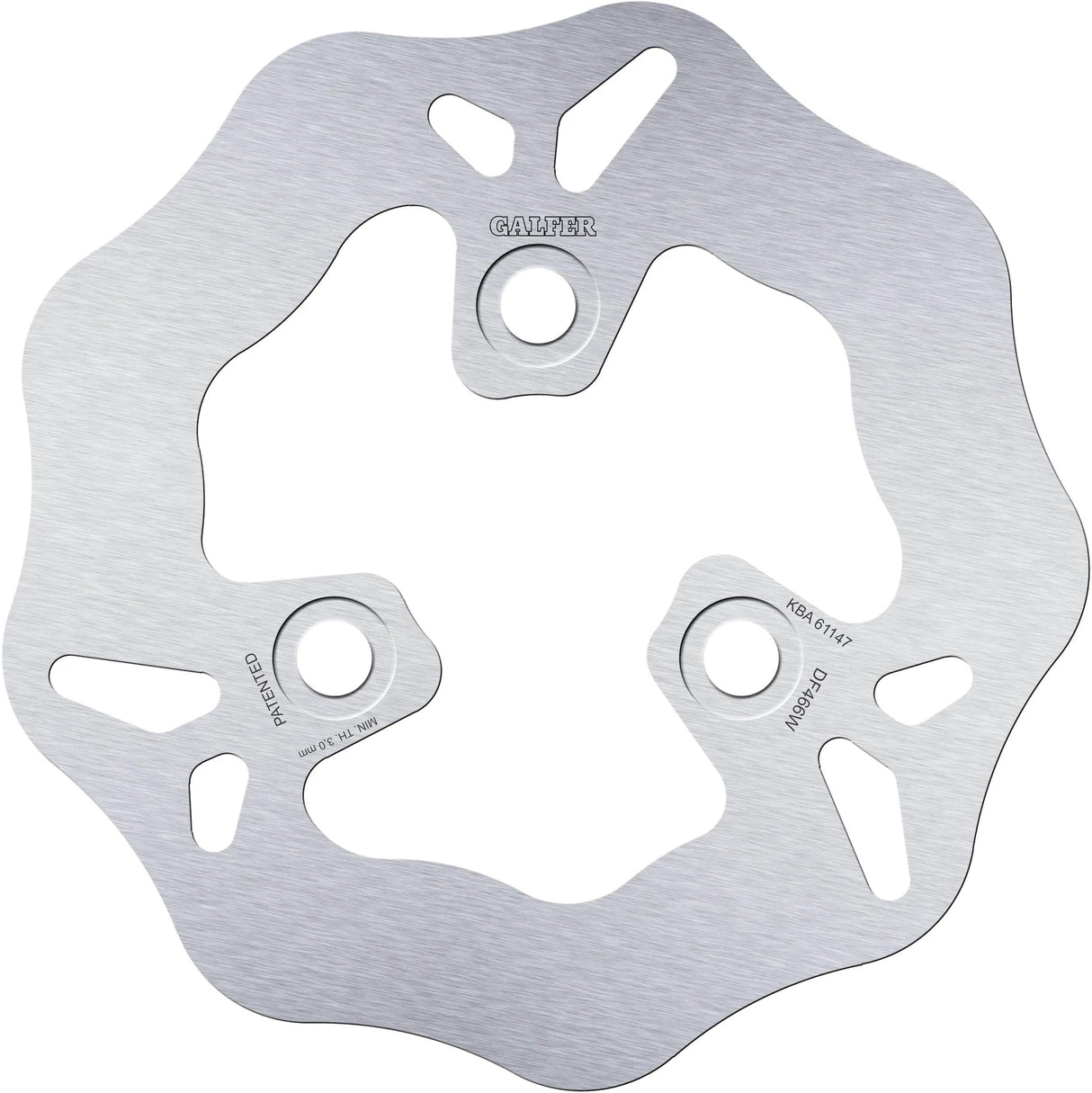 Galfer disque de frein df466 rotor df466 type w rigide