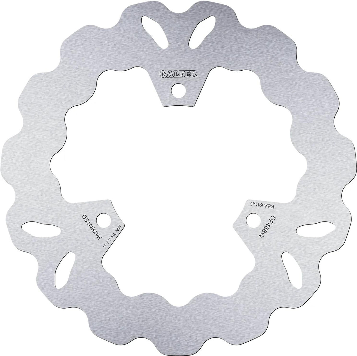 Disque de frein Galfer wave df468 rotors de frein starr r90r