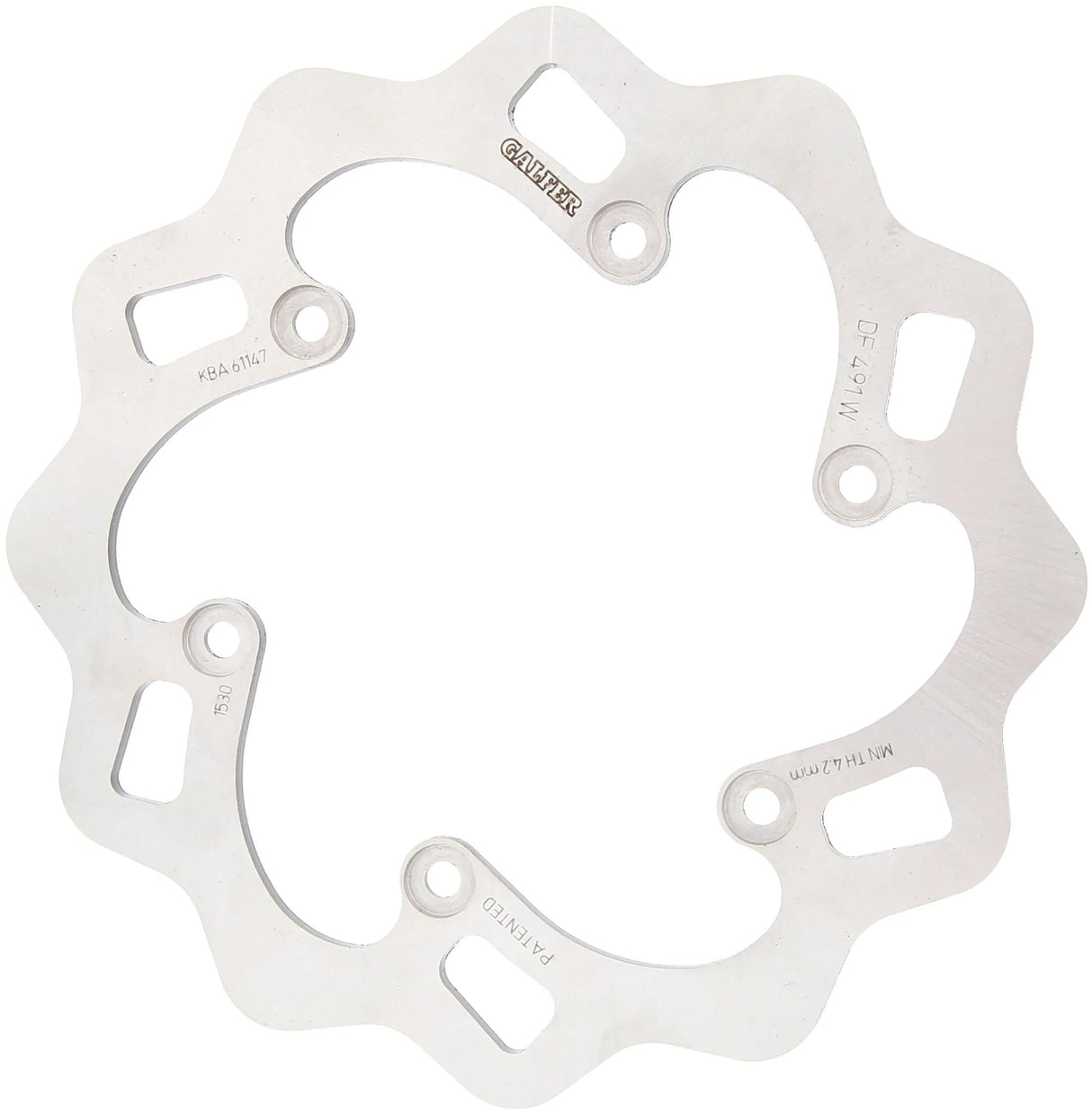 Disque de frein Galfer wave df491 rotor df491 type w rigide