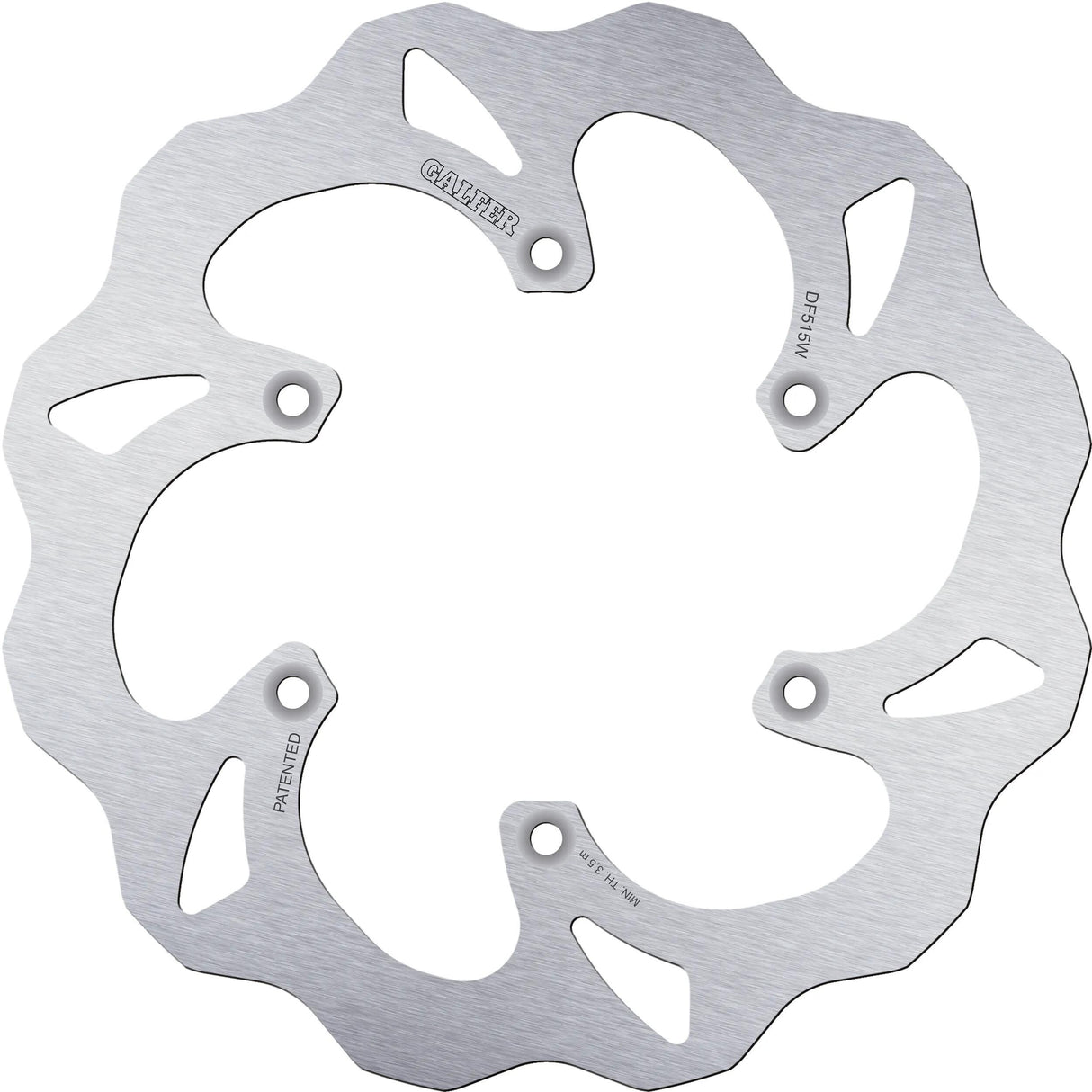 Galfer disque de frein de golf df515 rotor ondulé df515 w tout-terrain rigide
