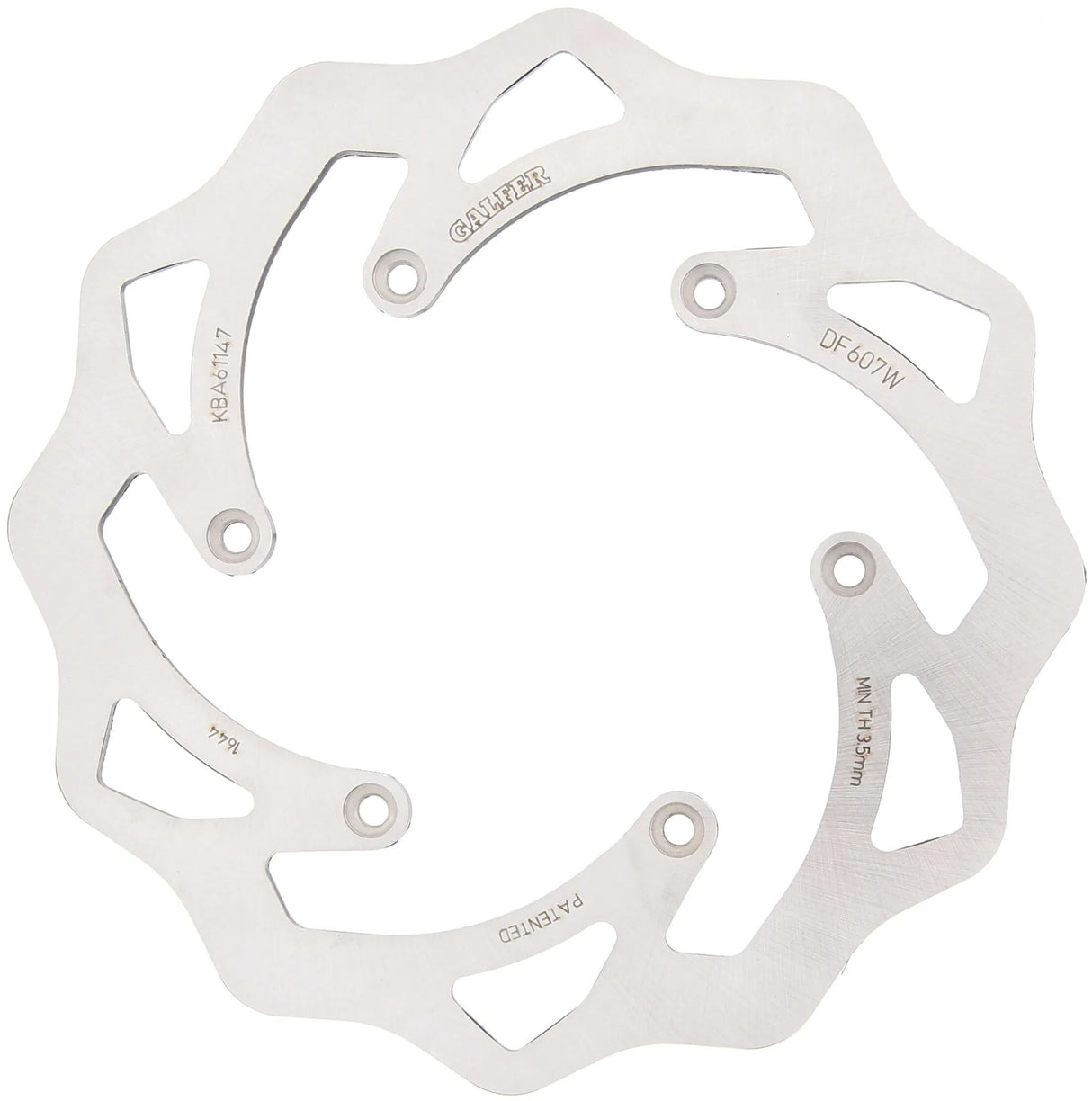 Disque de frein Galfer wave df607 rotor df607 type w tout-terrain rigide