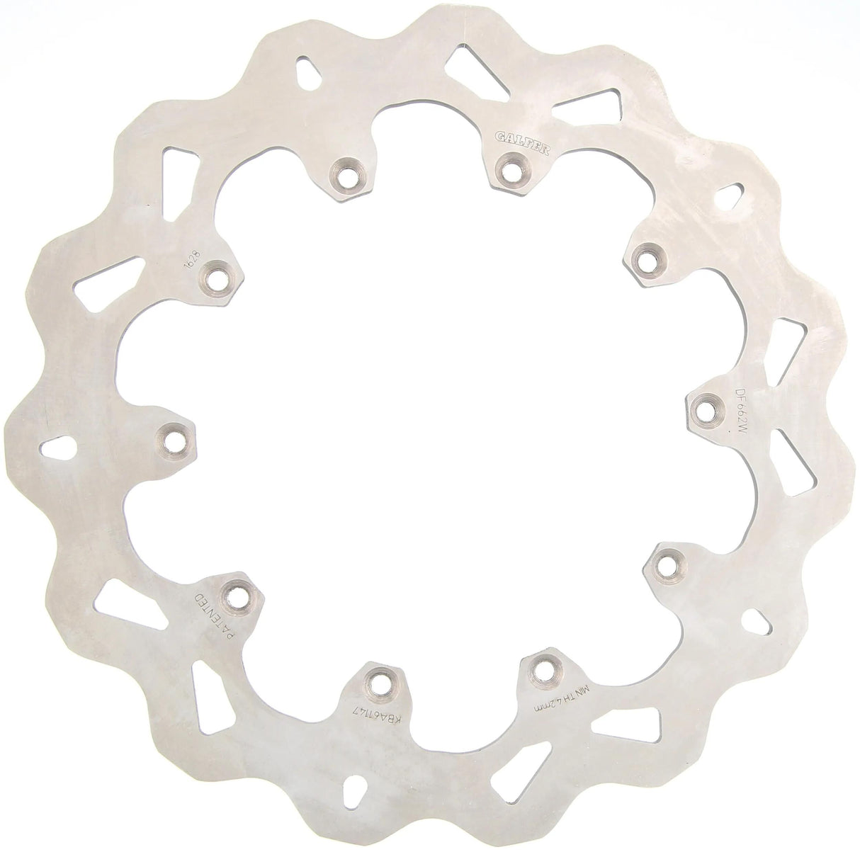 Disque de frein Galfer wave df662 rotor df662 type w rigide