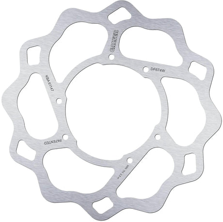 Disque de frein Galfer wave df674 rotor df674 type w rigide