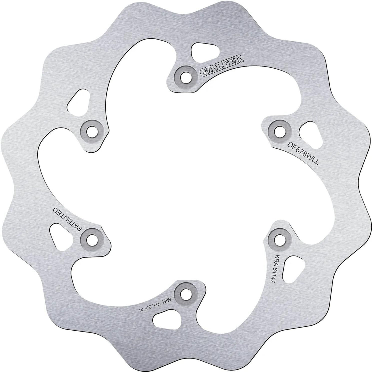 Galfer disque de frein de golf df678 rotor df678 wll tout-terrain rigide boueux