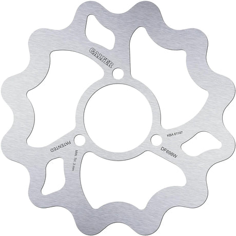 Galfer disque de frein de golf df698 rotor df698 type w rigide