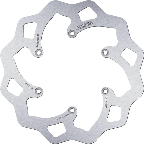 Galfer disque de frein df703 rotor df703 type w rigide