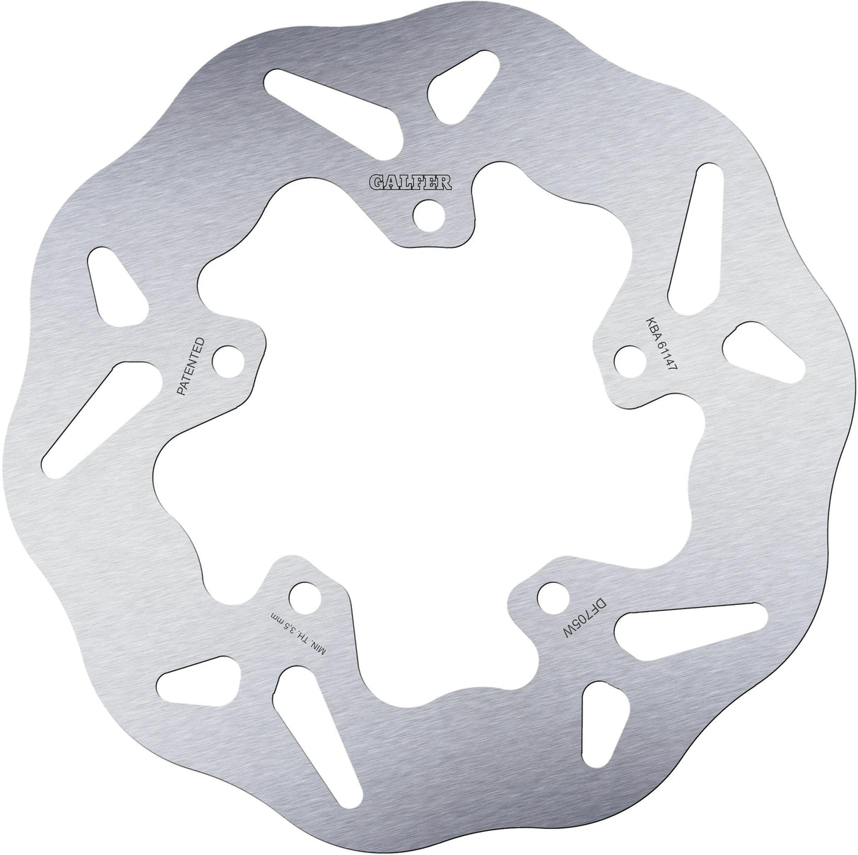 Disque de frein Galfer df705 rotors de frein starr r90r