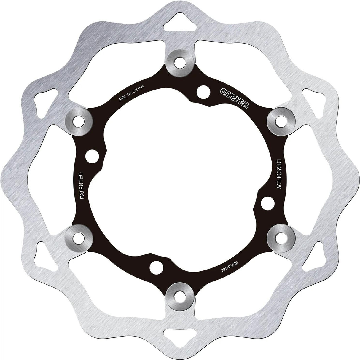 Disque de frein Galfer wave df200 rotor df200 flw tout-terrain flottant