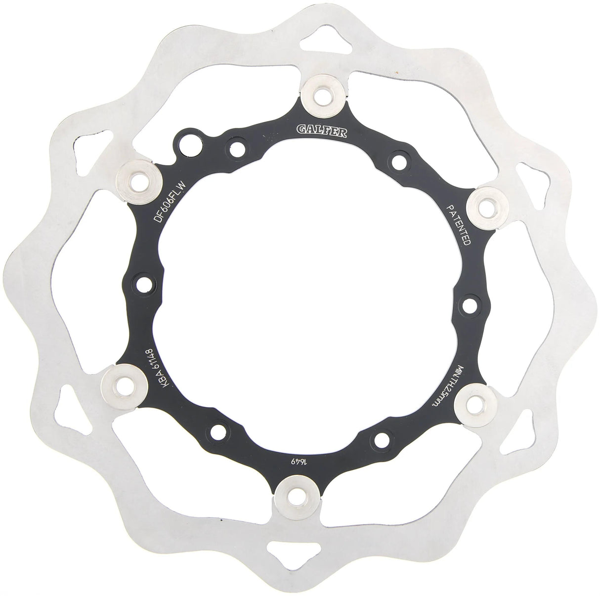 Disque de frein Galfer wave df606 rotor df606 flw tout-terrain flottant