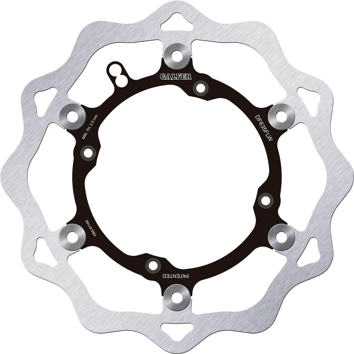 Disque de frein Galfer wave df635 rotor df635 flw flottant tout-terrain