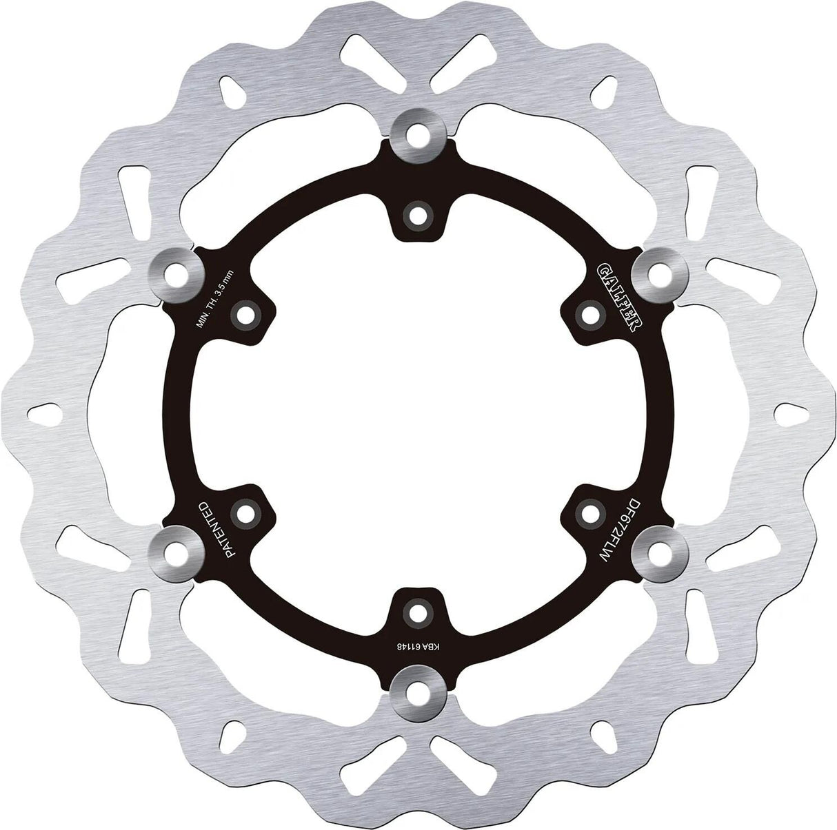 Disque de frein Galfer wave df672 rotor df672 flw flottant tout-terrain
