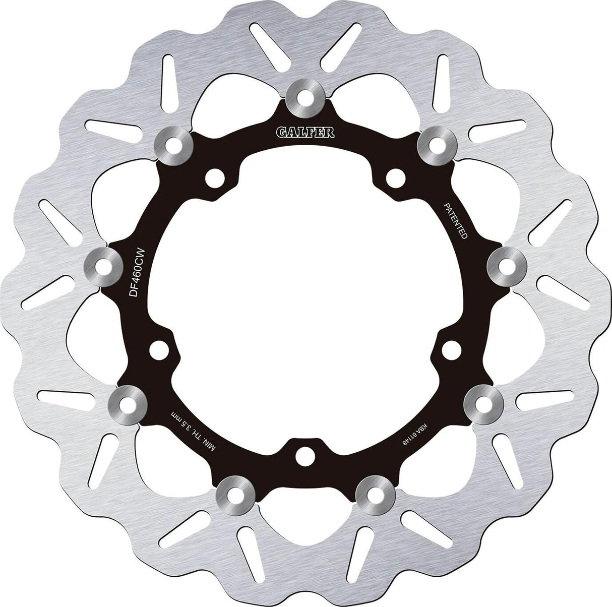 Galfer wave disque de frein df460 rotor rotors de frein natation