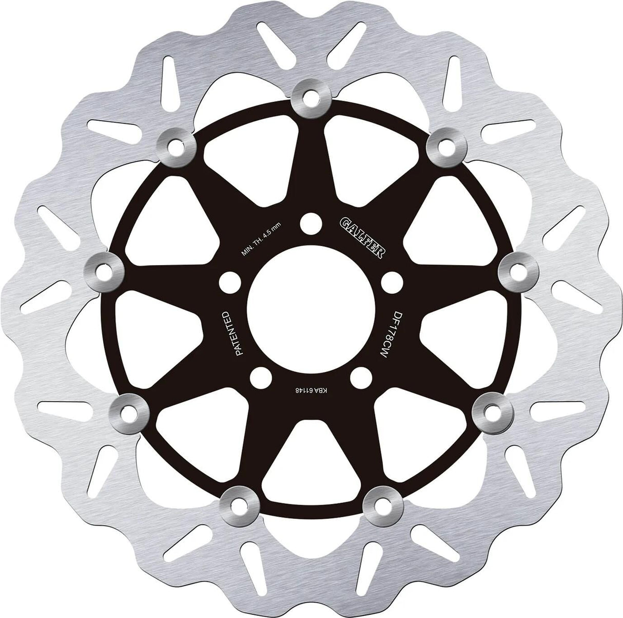 Disque de frein de golf Galfer df178 rotors de frein natation