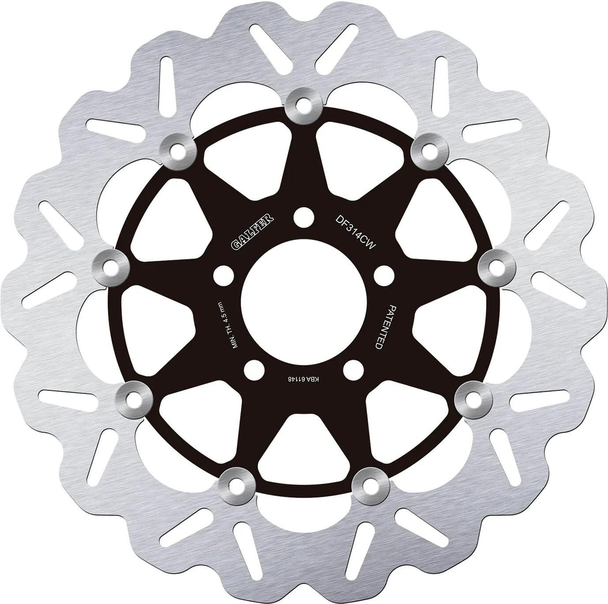 Disque de frein de golf Galfer df314 rotors de frein natation