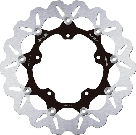 Disque de frein Galfer wave df475 rotor df475 type cw flottant
