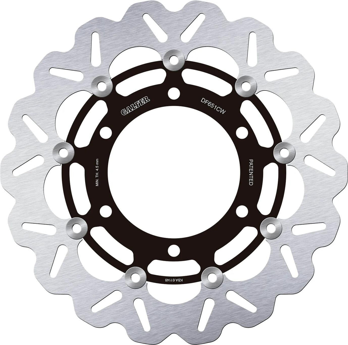 Galfer wave disque de frein df651 rotor rotors de frein natation
