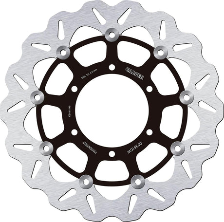 Disque de frein Galfer wave df351 rotor df351 type cw flottant