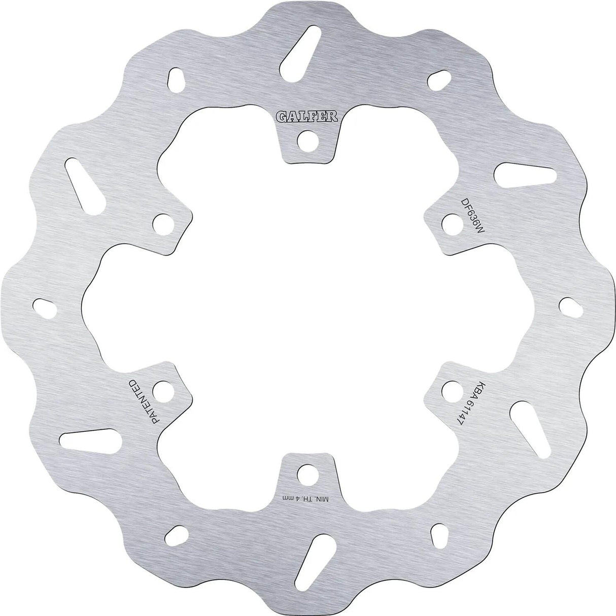 Disque de frein Galfer wave df636 rotor df636 type w rigide