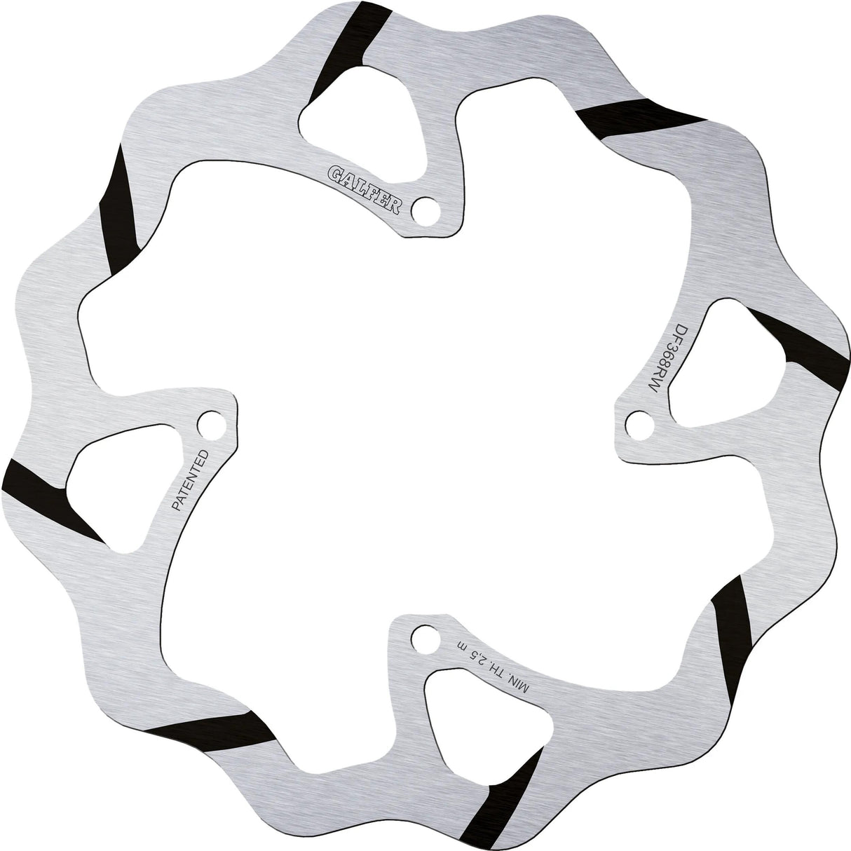 Galfer disque de frein de golf df368 rotors de frein starr rainurés