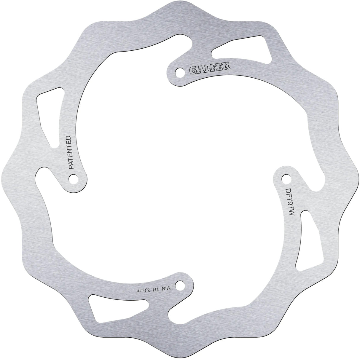 Disque de frein Galfer wave df797 rotor df797 type avec tige rigide