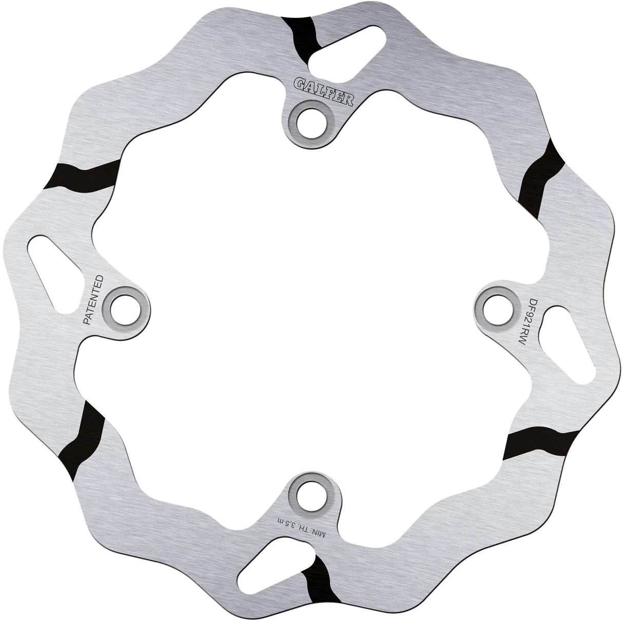 Disque de frein Galfer wave df921 rotor ondulé df921 type rw offroad rigide gr.
