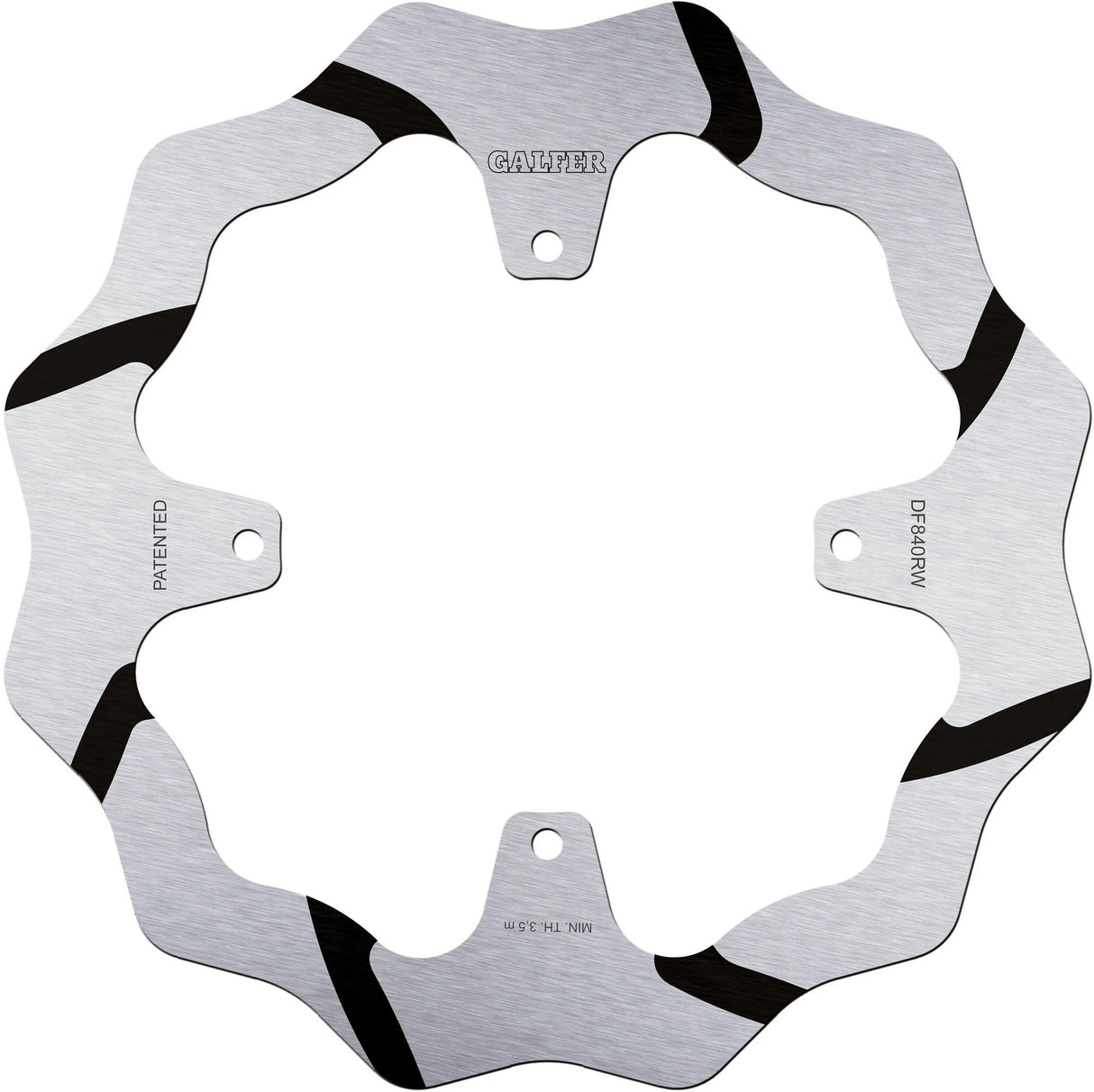 Disque de frein de golf Galfer df840 rotor ondulé df840 rw tout-terrain rigide gr.
