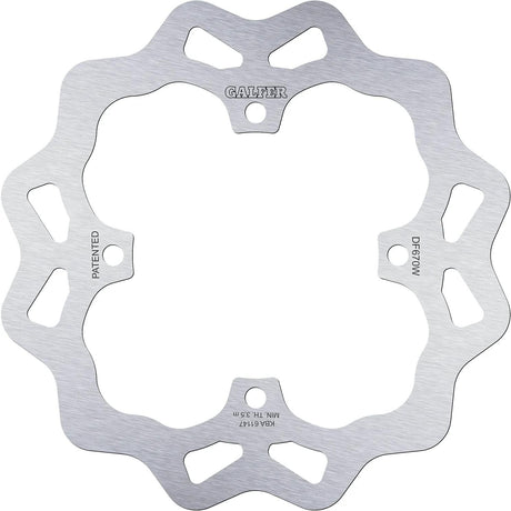 Galfer wave disque de frein df670 rotor df670 typw w tout-terrain rigide