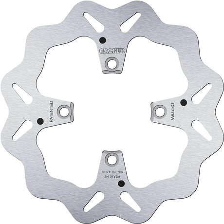 Galfer wave disque de frein df775 rotor df775 type w rigide