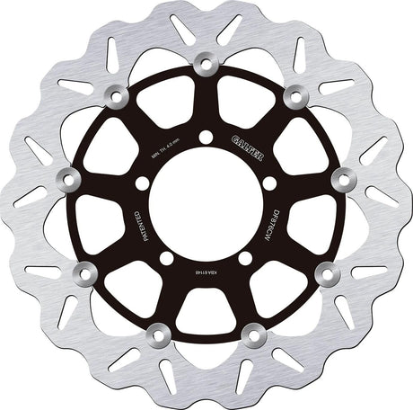 Disque de frein Galfer wave df876 rotor df876 type cw flottant