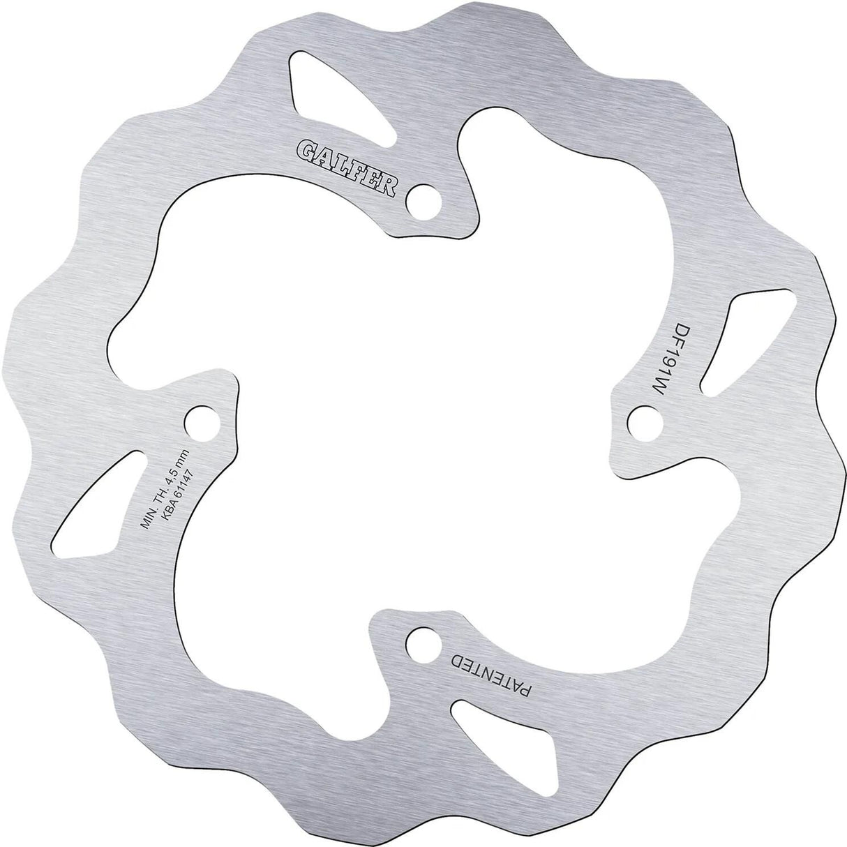 Disque de frein Galfer wave df191 df191 type w rigide