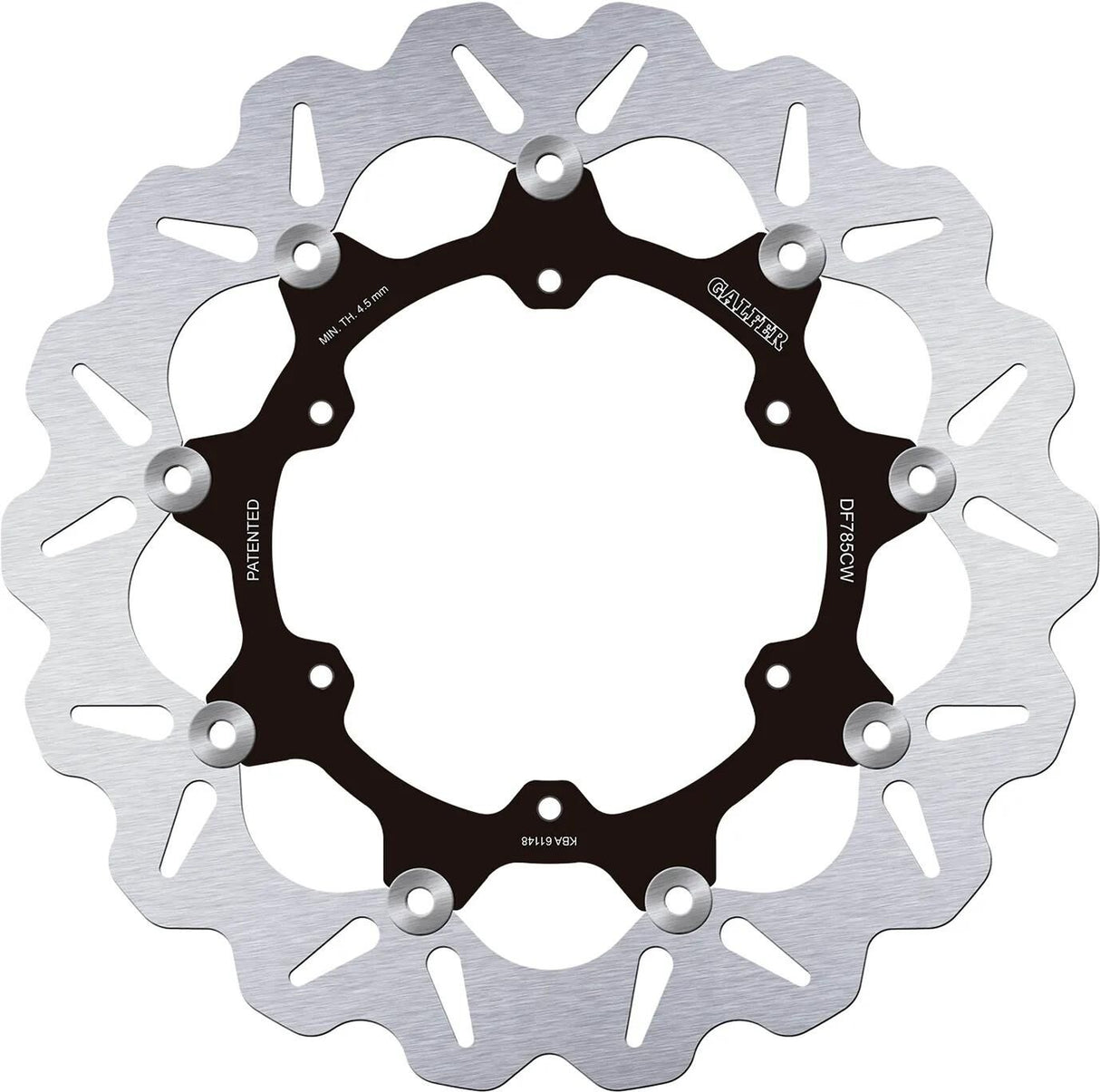 Galfer wave disque de frein df785 rotor rotors de frein natation