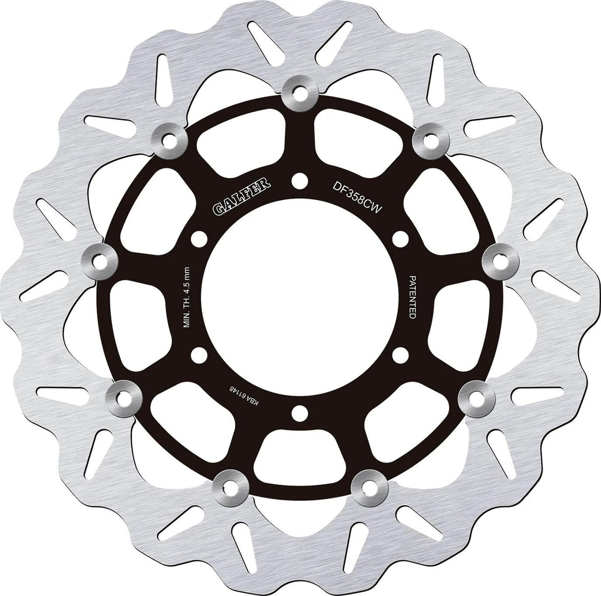 Disque de frein de golf Galfer df358 rotors de frein natation