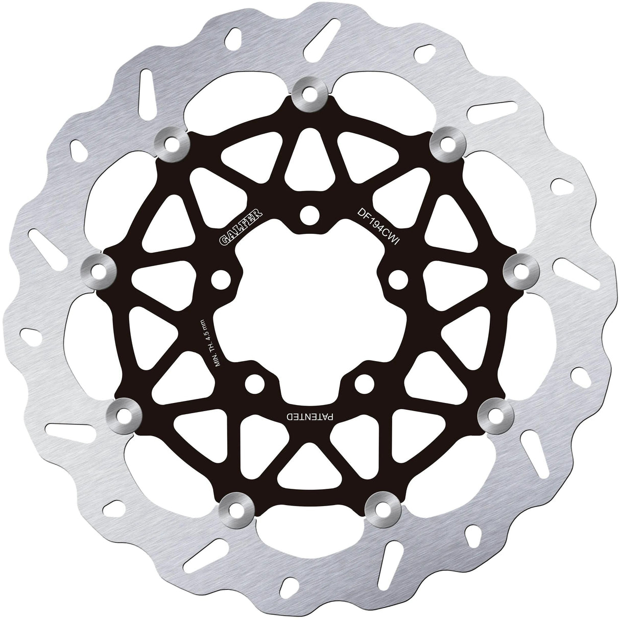 Galfer wave disque de frein df194 rotor rotors de frein flottants gauche