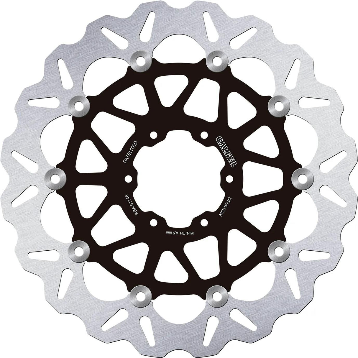 Disque de frein Galfer df091 rotors de frein natation