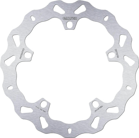 Galfer disque de frein de golf df707 rotor df707 type w rigide