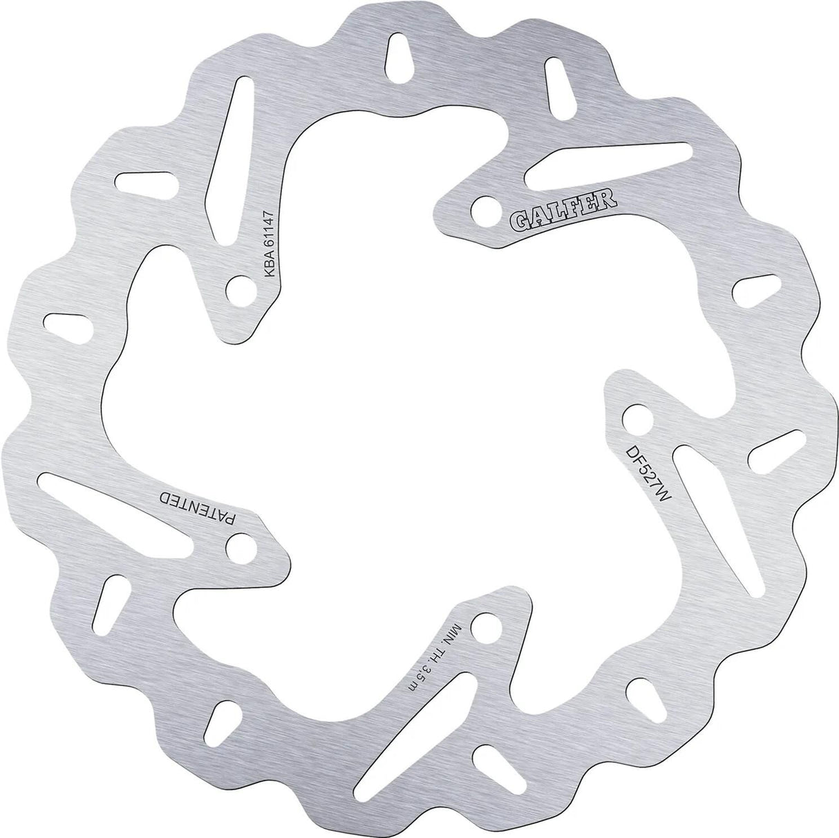 Disque de frein de golf Galfer df527 rotors de frein starr r90r