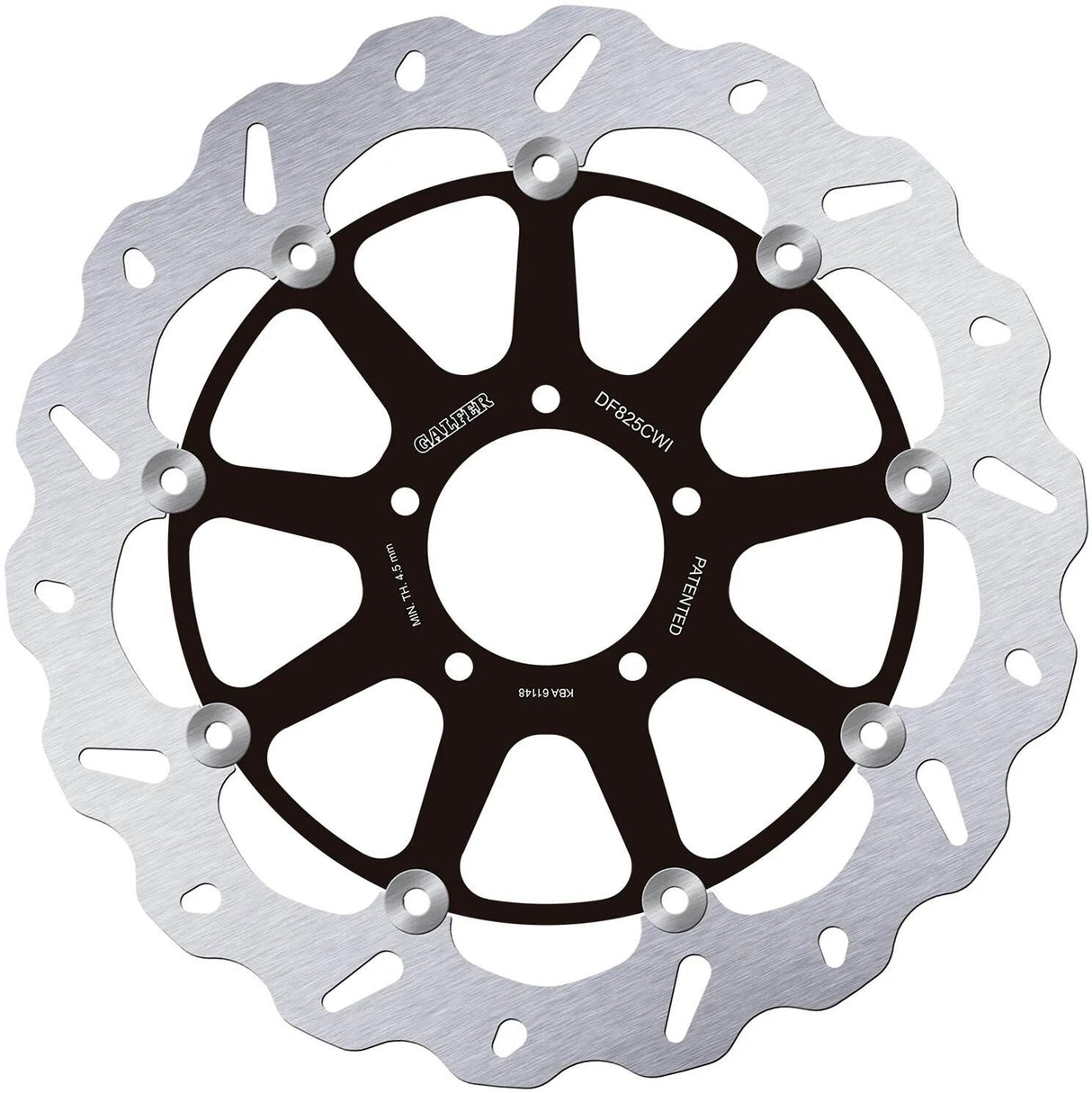 Disque de frein de golf Galfer df825 rotors de frein flottants gauche