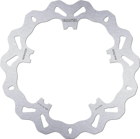 Disque de frein de golf Galfer df821 rotor df821 type pw rigide