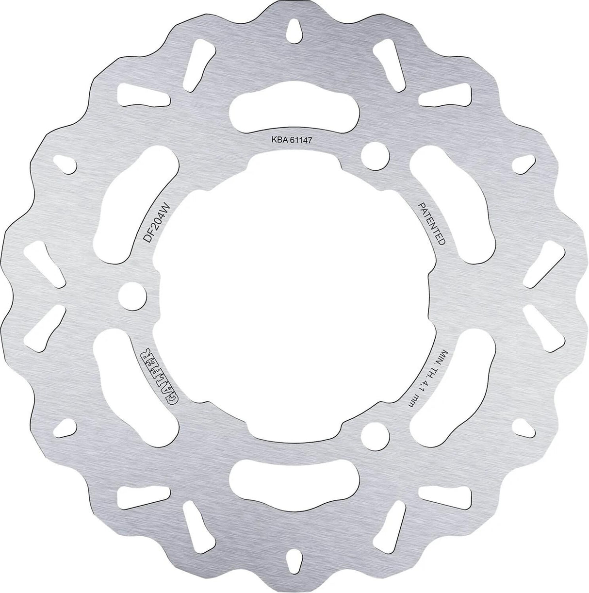 Disque de frein de golf Galfer df204 rotors de frein starr