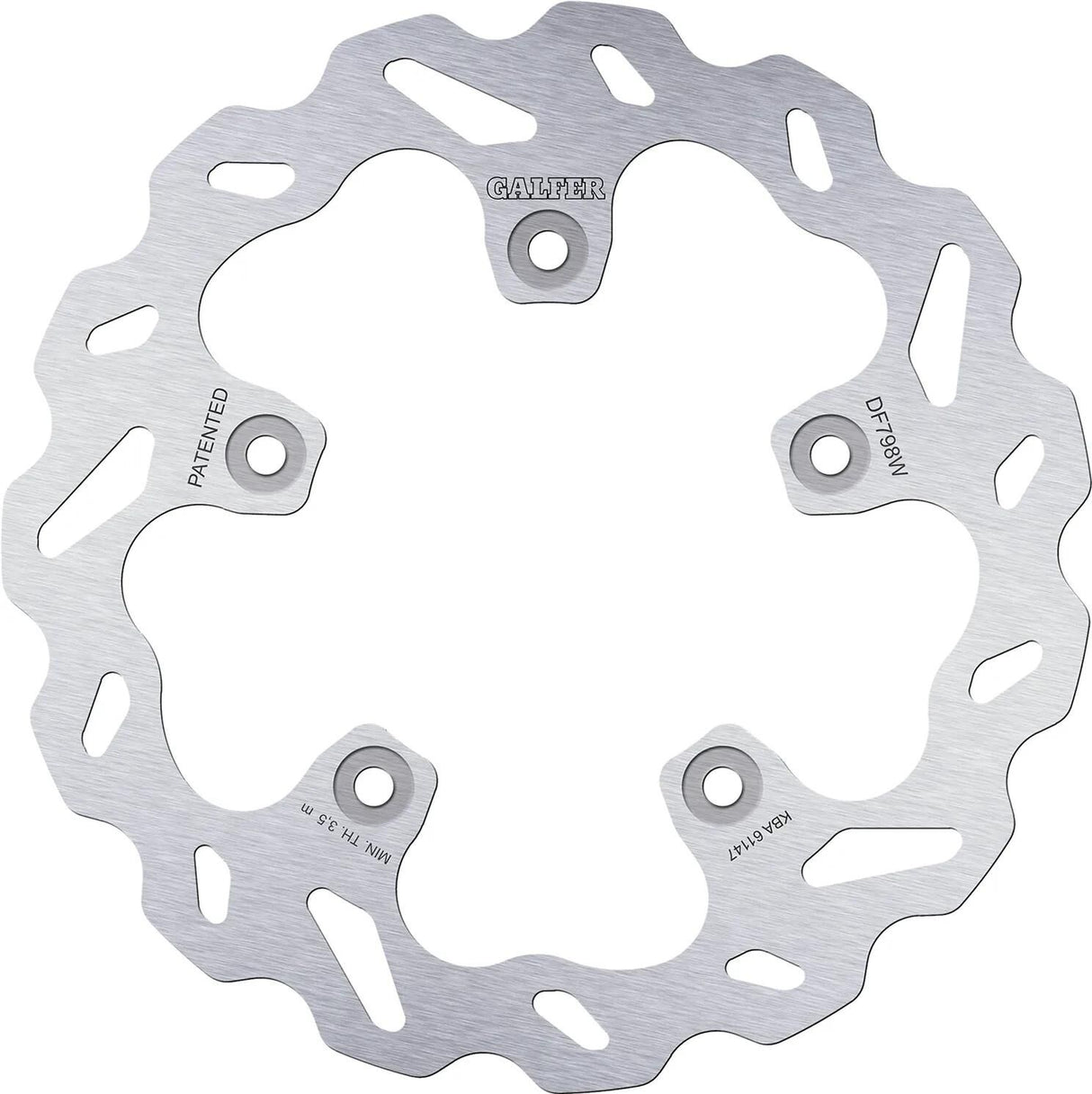 Disque de frein de golf Galfer df798 rotors de frein starr r90r